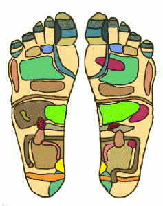 Stress release with reflexology