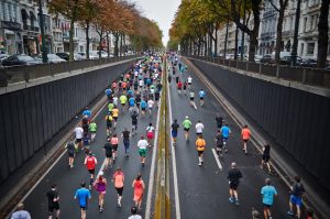 London Marathon – when the runner has to watch it…..